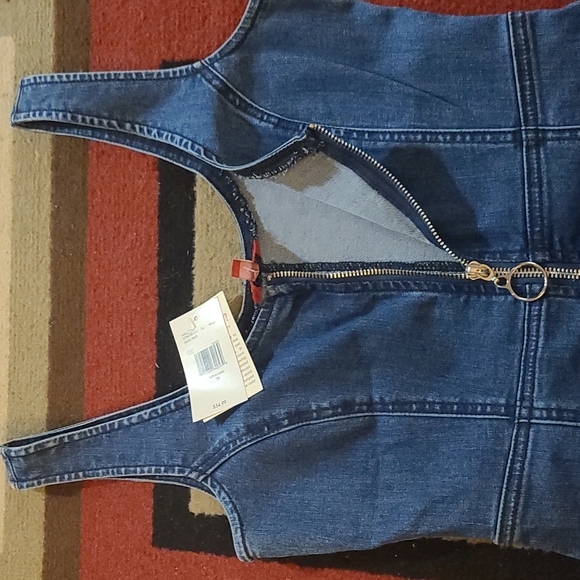 Brand new, never worn Jean mini dress - Picture 3 of 3